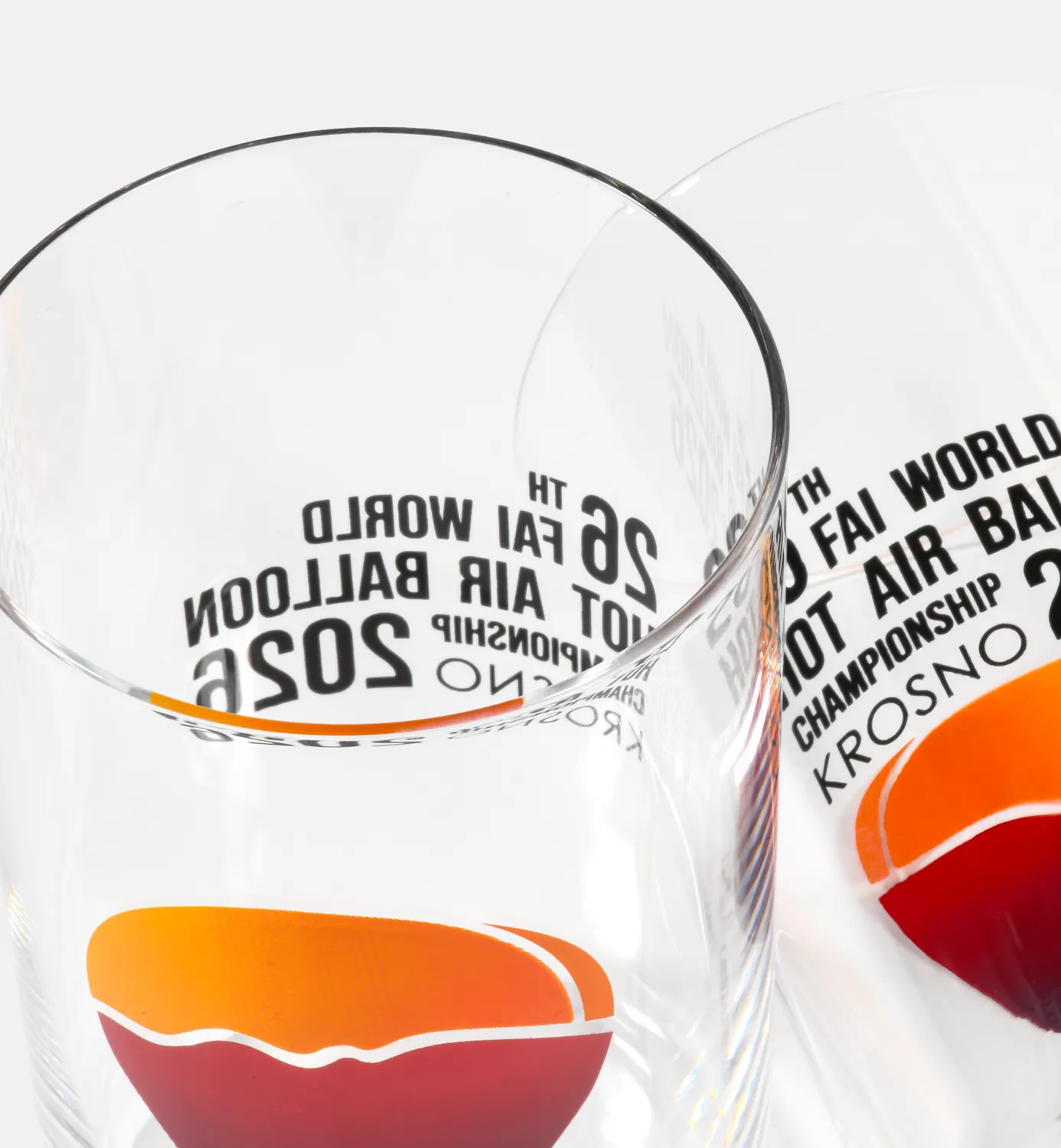 Krosno Polka glas 250 ml ballon print