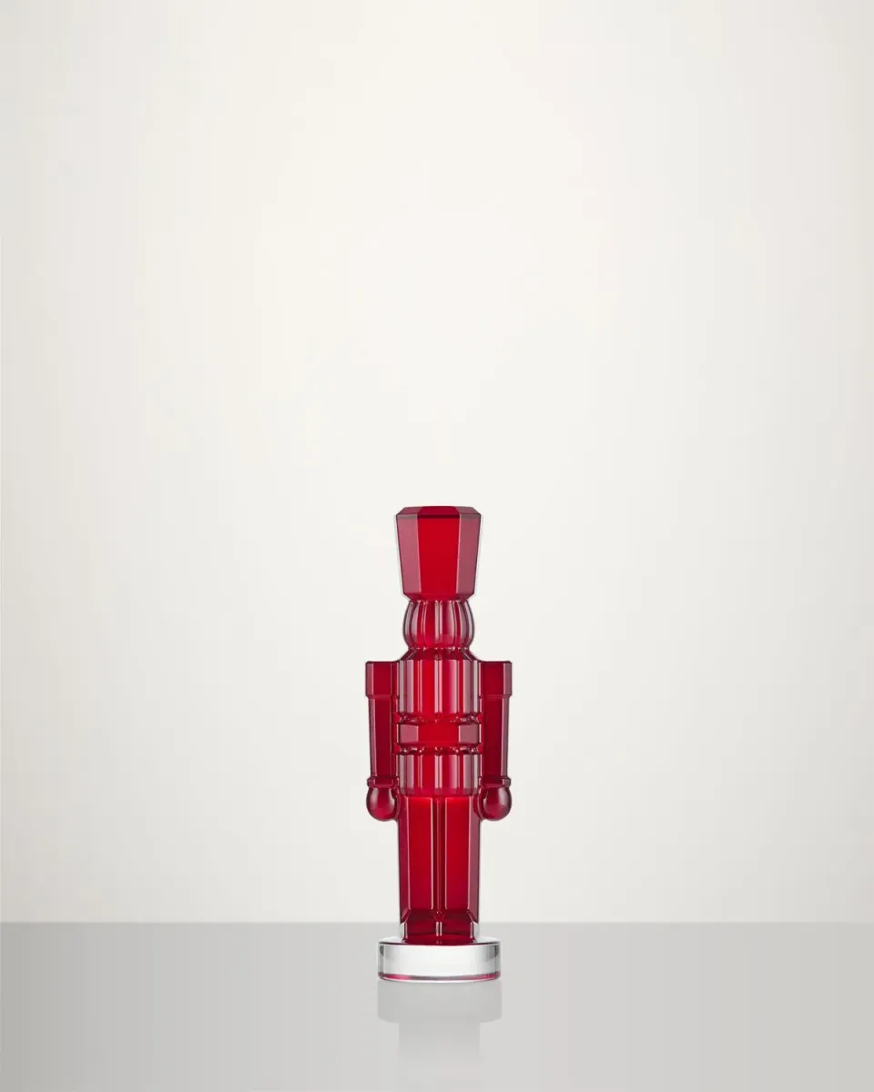 Waterford Christmas Red Nøddeknækker figur rød krystal