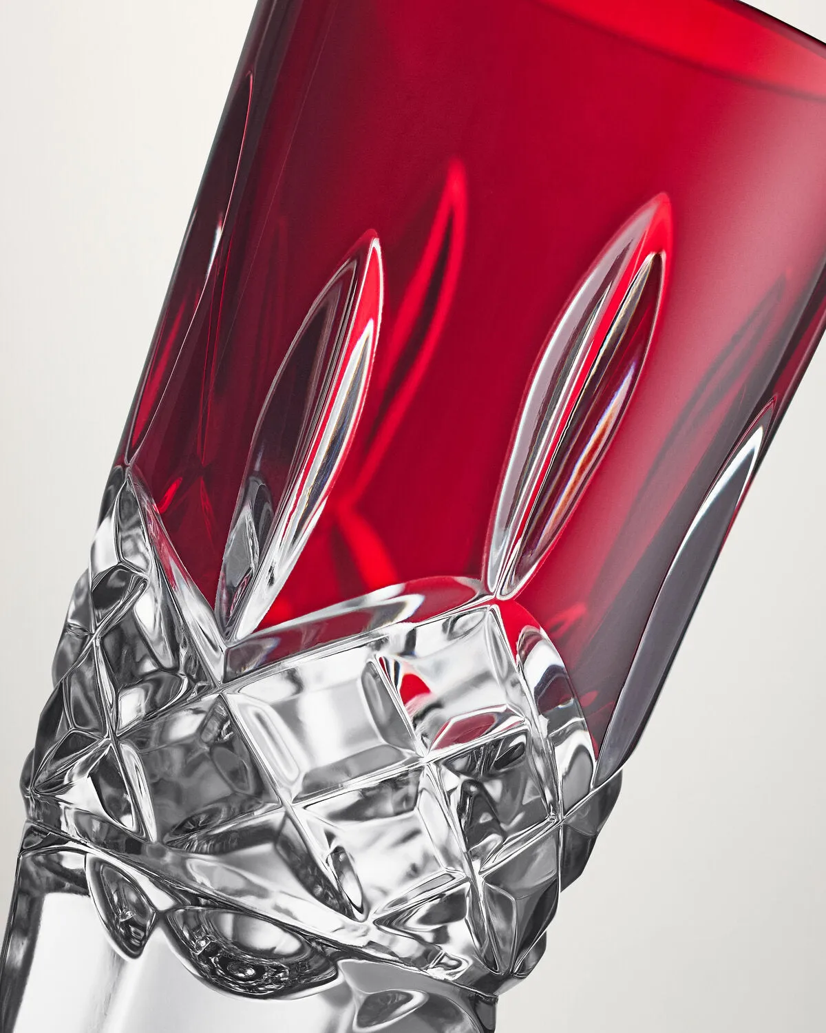 Waterford Lismore Red shotglas 4 stk rød krystal