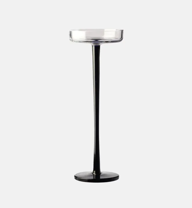 Krosno 1958 fyrfadsstage 25 cm kobolt