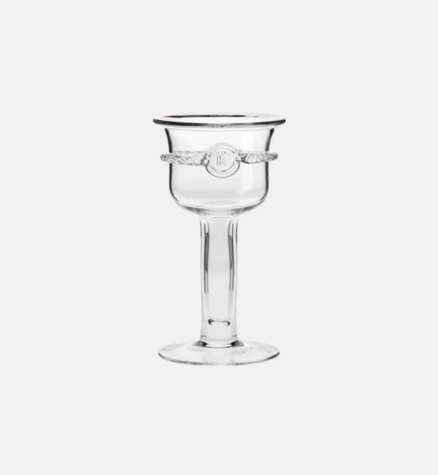 Krosno Aurelia lysestage 25 cm klar krystal