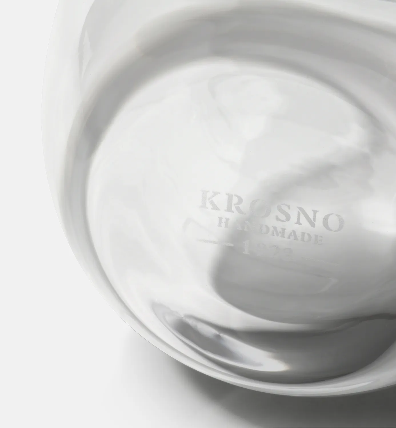 Krosno Flow vase 28 cm klar krystal