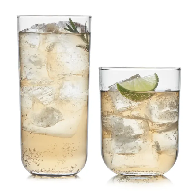 Libbey Polaris Axis drikkeglas sæt med 16 klart