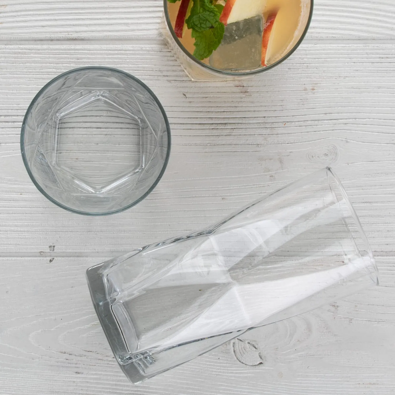 Libbey Rhombus drikkeglas sæt 16 dele klart glas