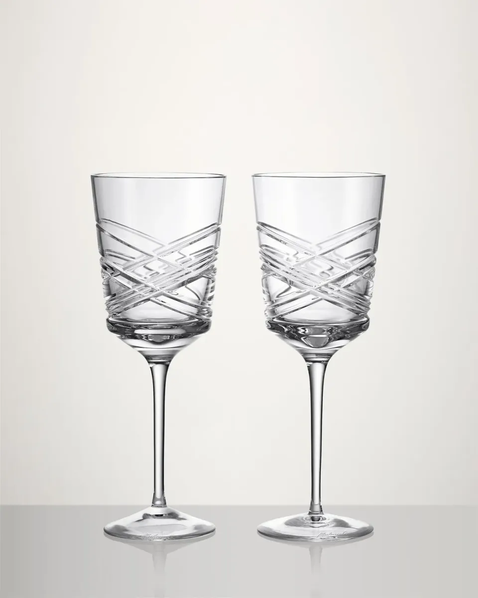 Waterford Aran rødvinsglas krystal 2 stk