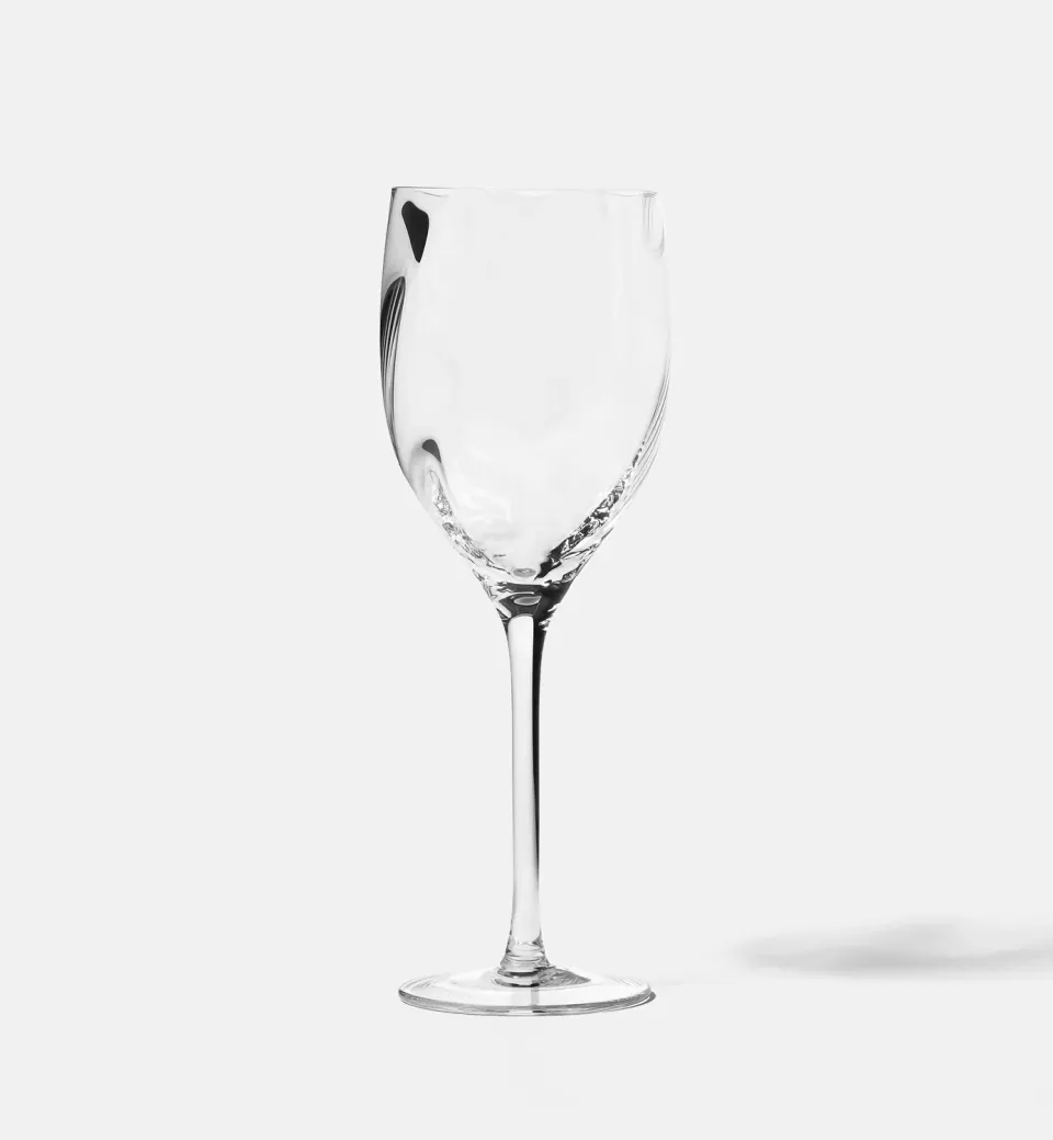 Krosno hvidvinsglas 270 ml riflet krystal