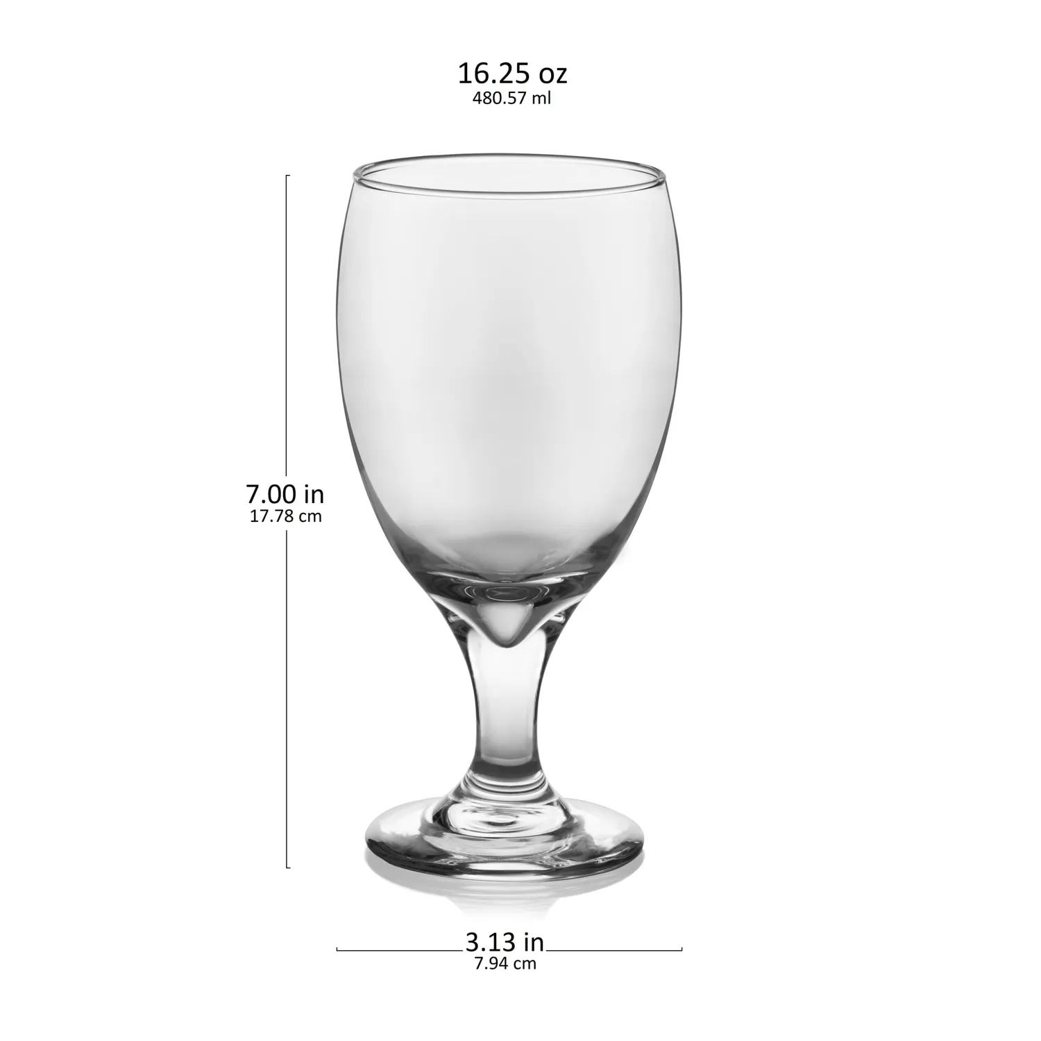 Libbey Classic Goblet vinglas 12-pak 480 ml klar