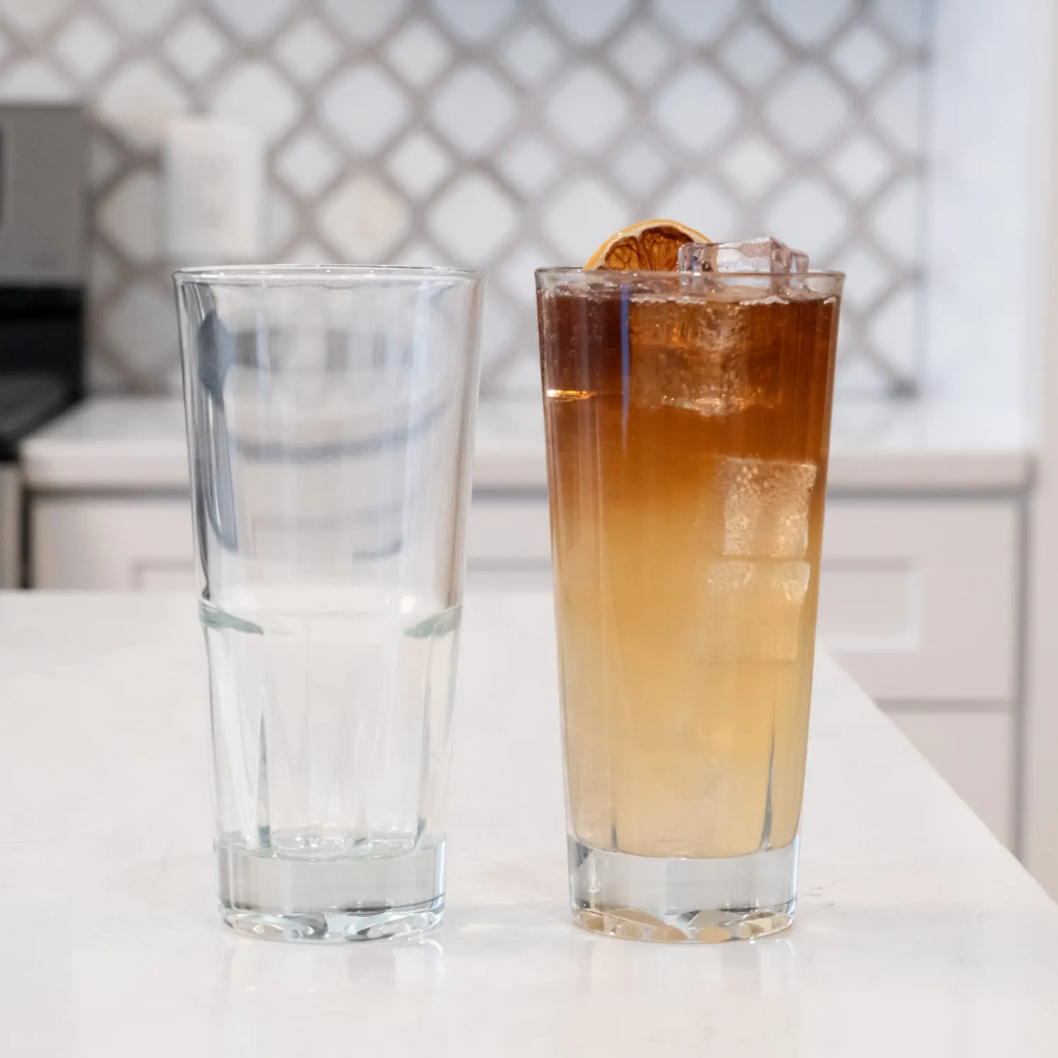 Libbey Bellevue drikkeglas 400 ml sæt 4 stablebare