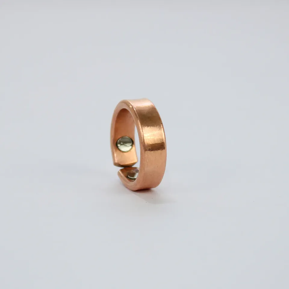 El'Cobre Design 1 kobberring med magnet justerbar