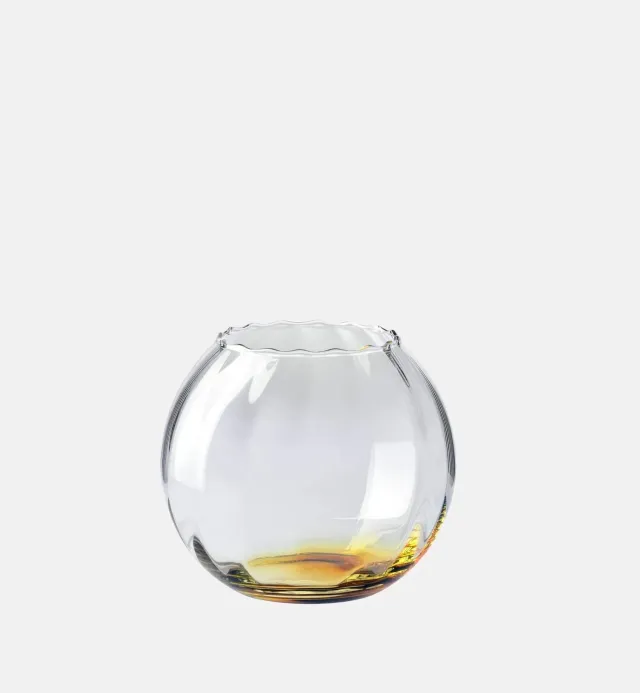 Krosno vase 15,5 cm rav glas