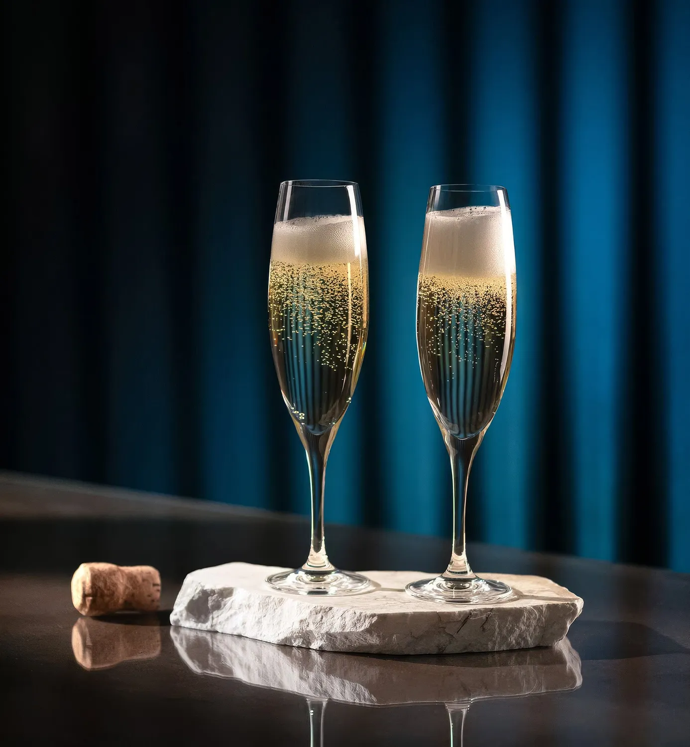 Krosno Venezia champagneglas 210 ml