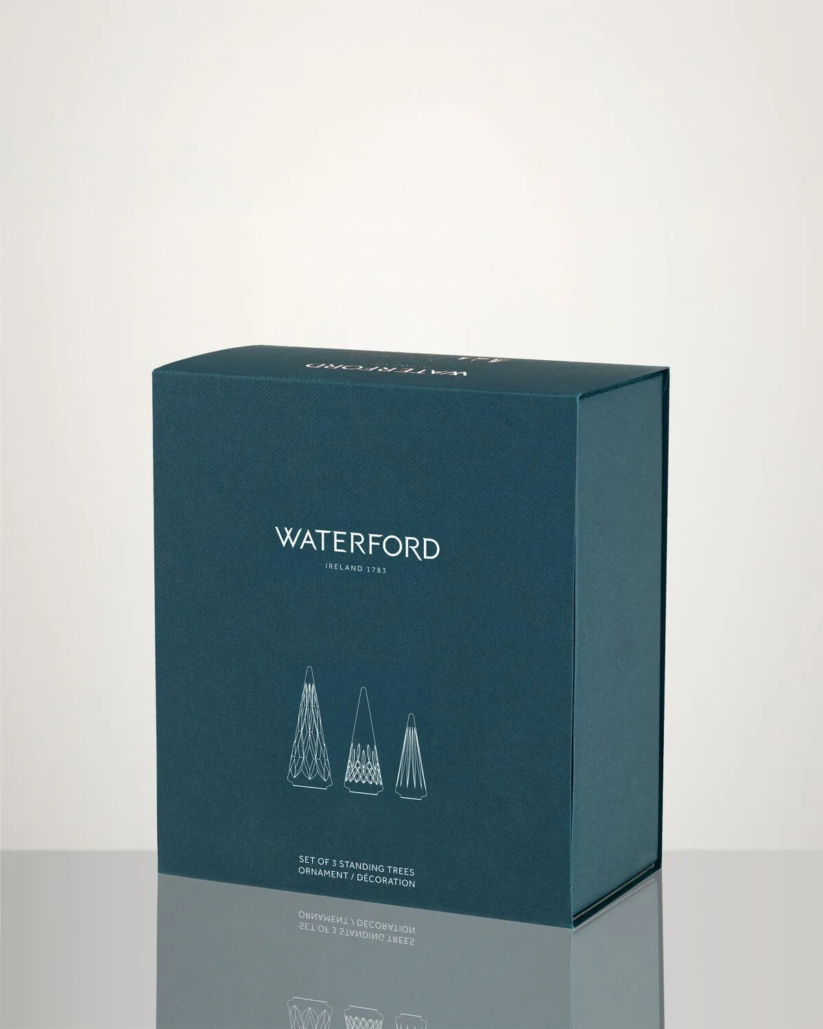 Waterford Juletræer krystal 3 stk Lismore