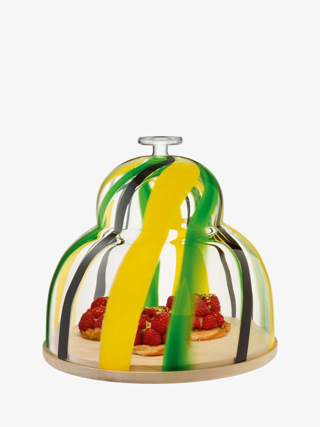 LSA Folk Dome & Ash Base osteklokke glas